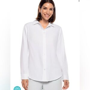 Coolibar Rhodes UPF 50 button-down shirt